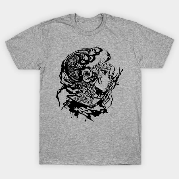 Girl Dark Soul T-Shirt by Bongonation